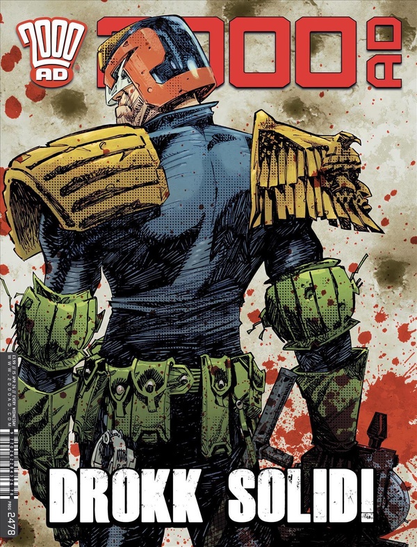 2000 AD #2478 cover