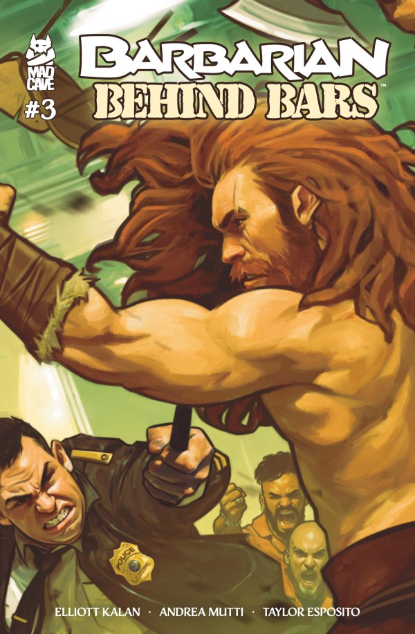 Barbarian Behind Bars #3 cover