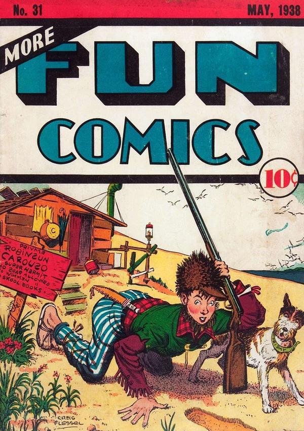 More Fun Comics #31 cover