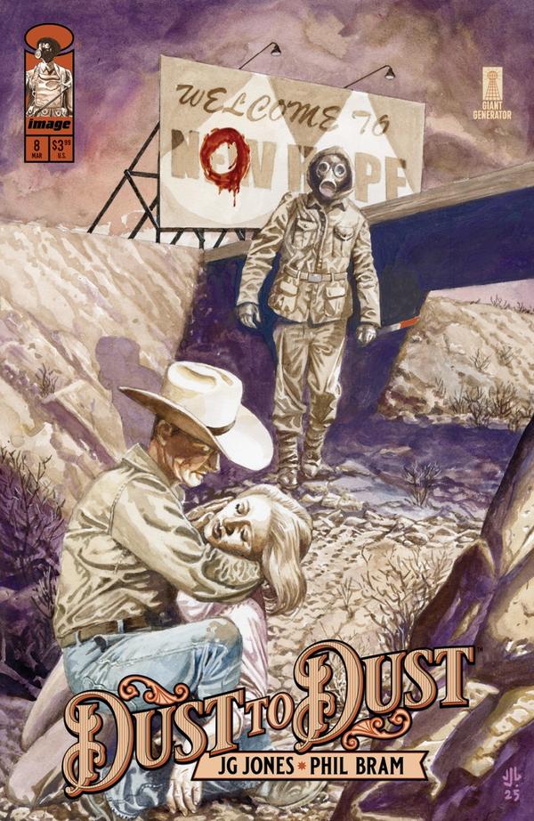 Dust to Dust #8 cover