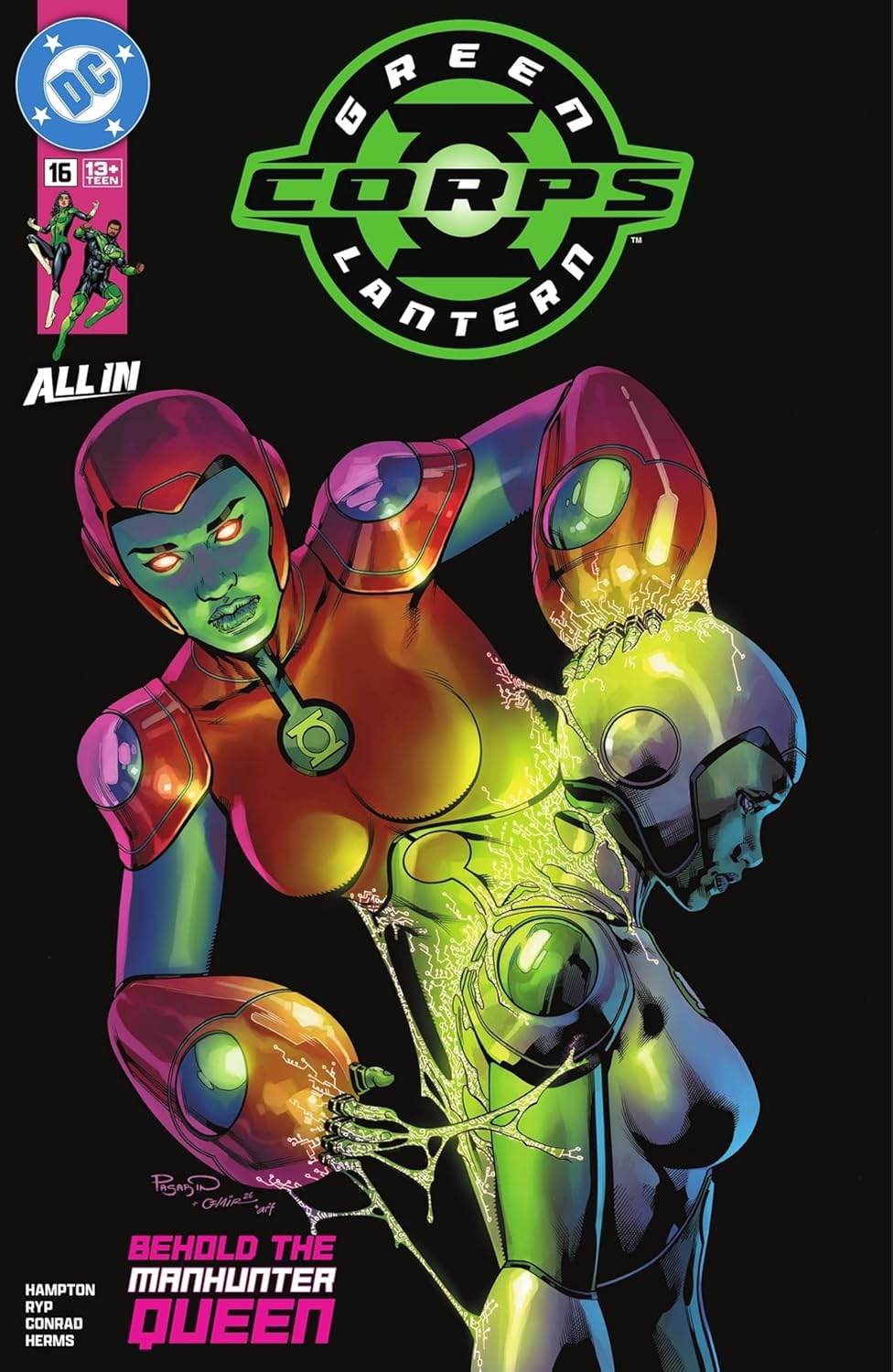 Green Lantern Corps #16 cover
