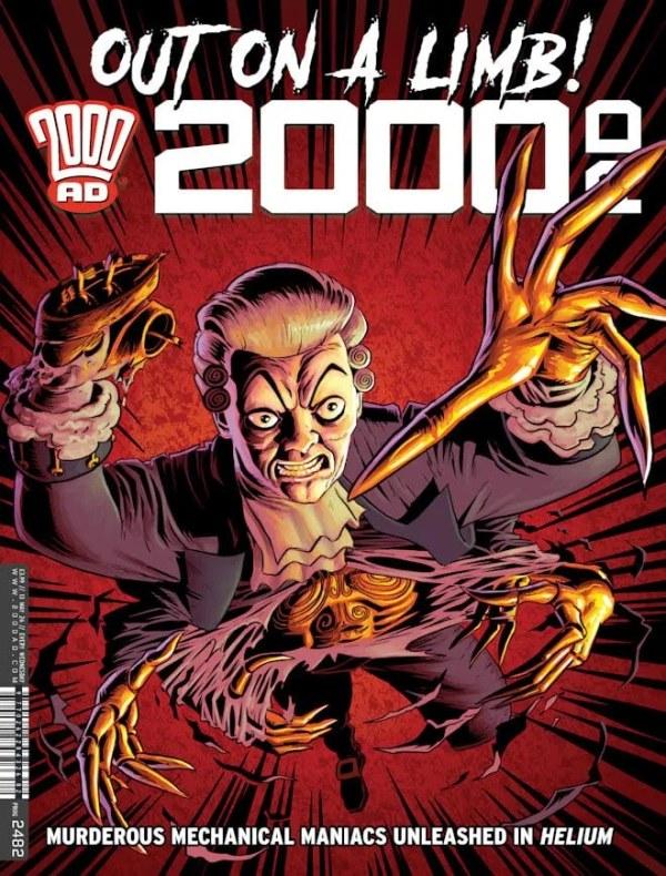 2000 AD #2482 cover