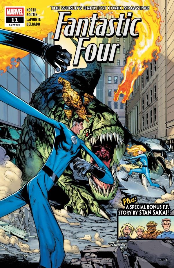 Fantastic Four #11 (737) cover