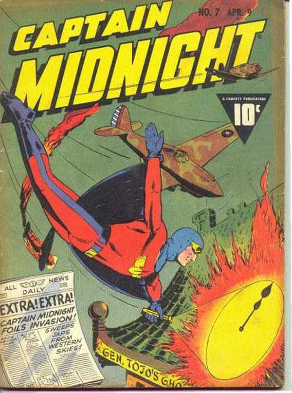 Captain Midnight #7 cover