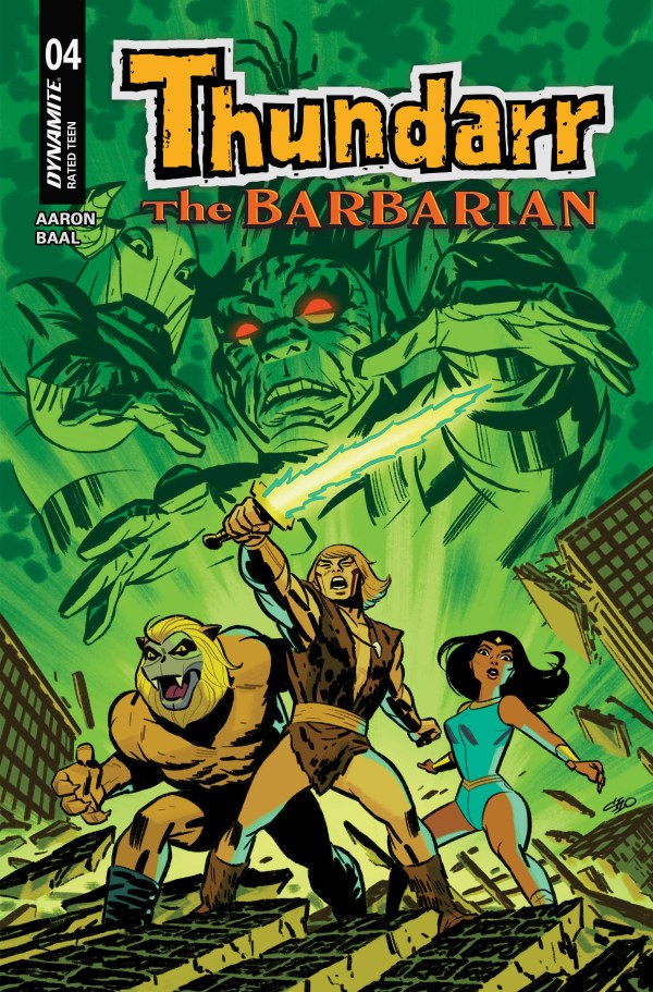 Thundarr the Barbarian #4 cover
