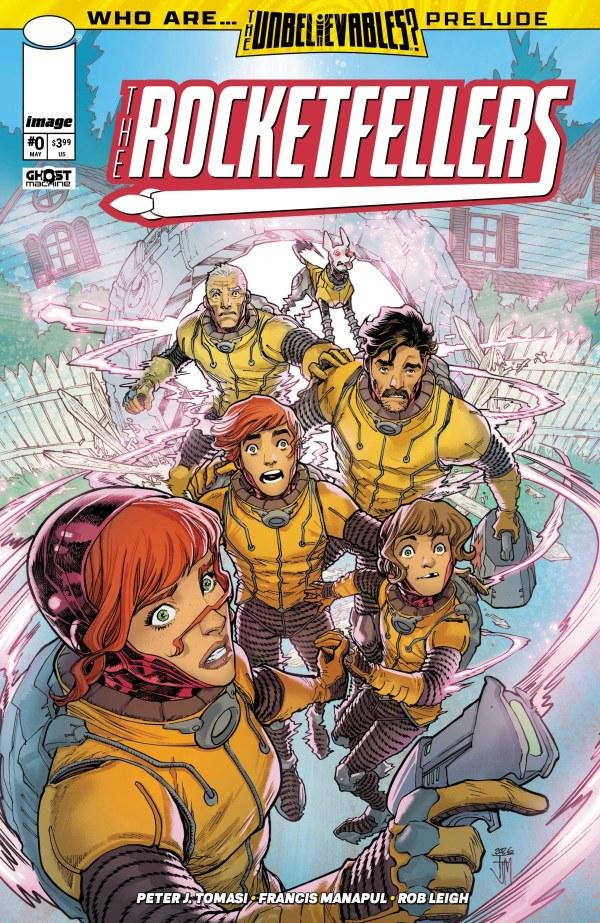 The Rocketfellers #0 cover