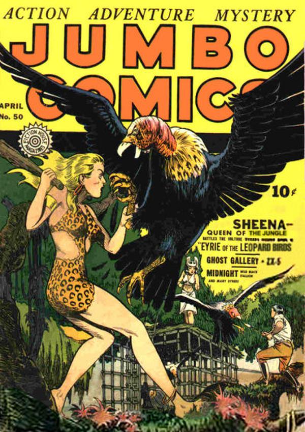 Jumbo Comics #50 cover