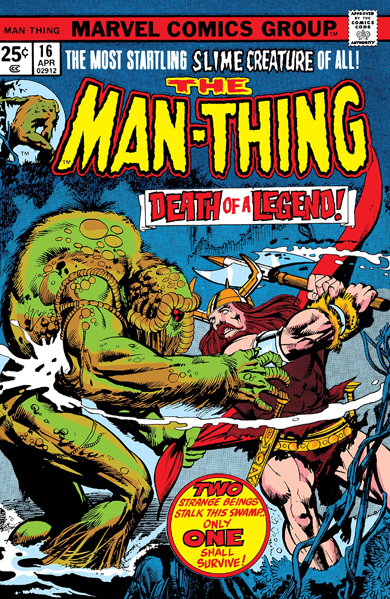 Man-Thing #16 cover