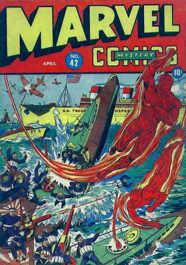 Marvel Mystery Comics #42 cover