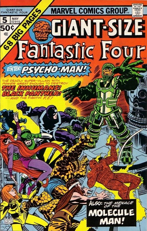 Giant-Size Fantastic Four #5 cover