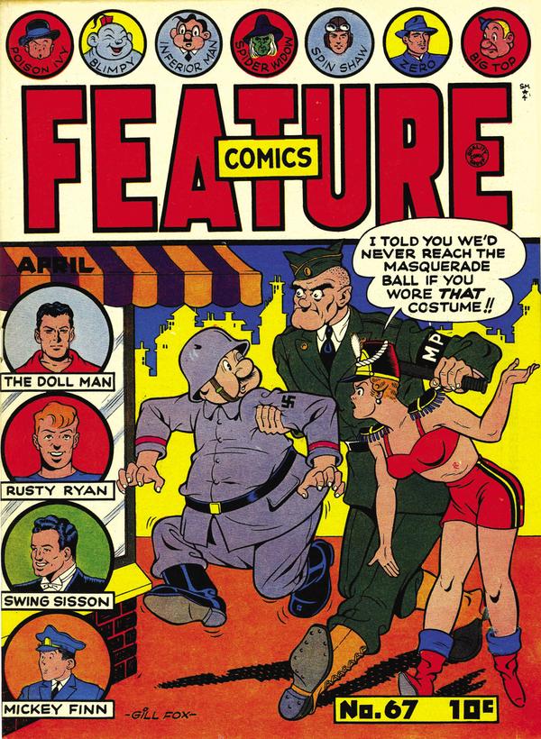 Feature Comics #67 cover