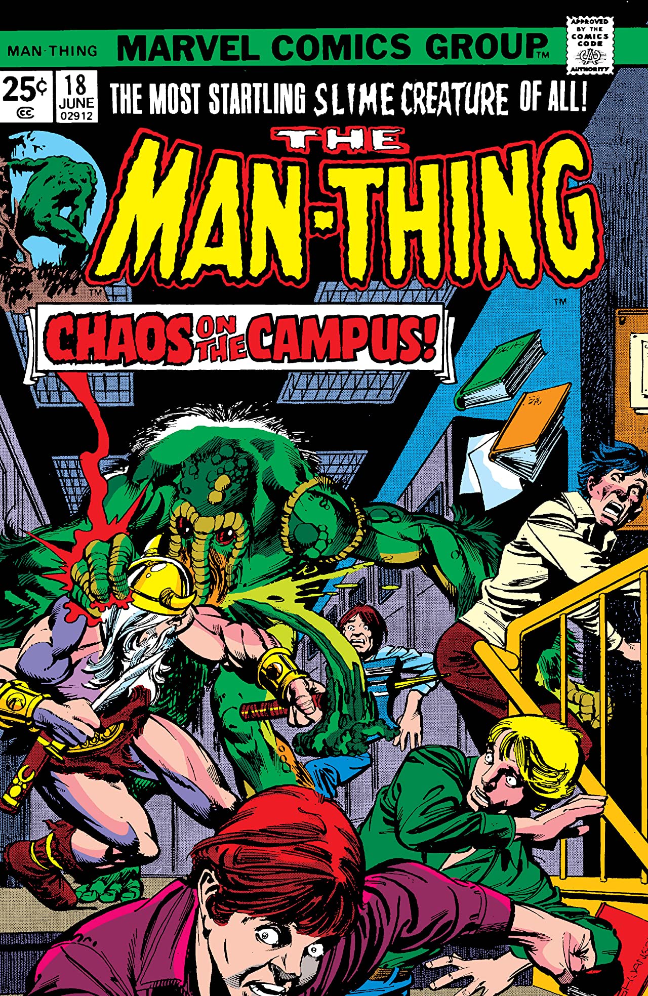 Man-Thing #18 cover