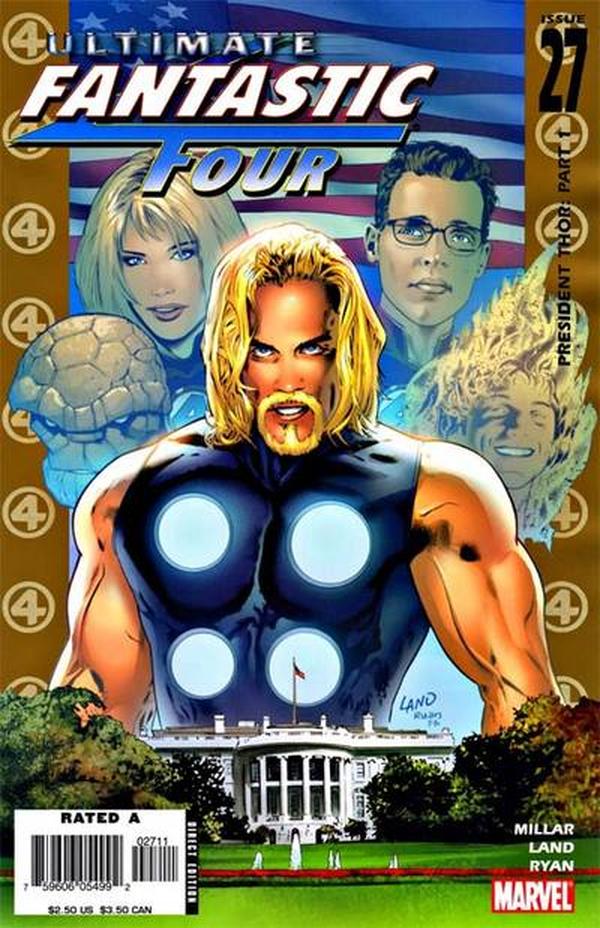 Ultimate Fantastic Four #27 cover