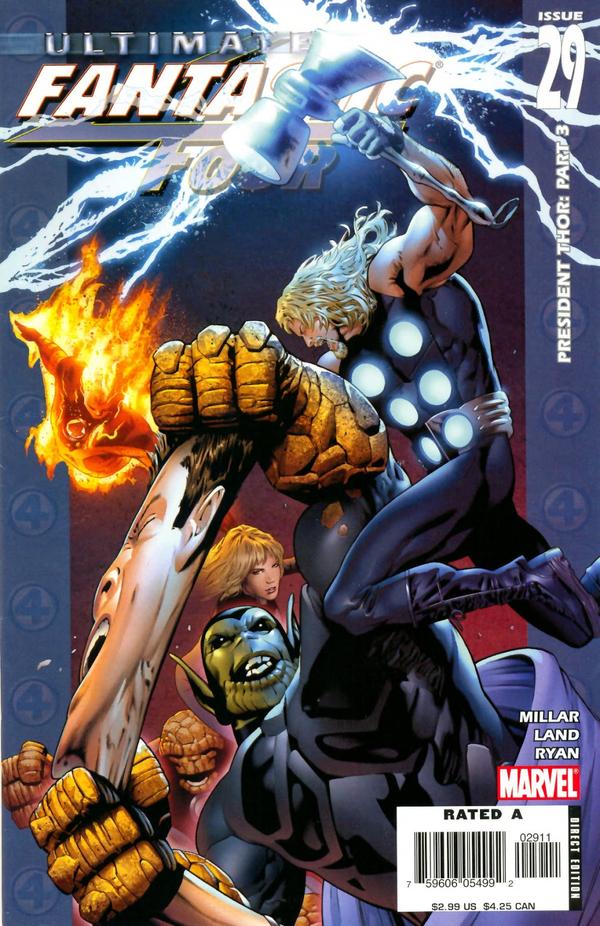 Ultimate Fantastic Four #29 cover