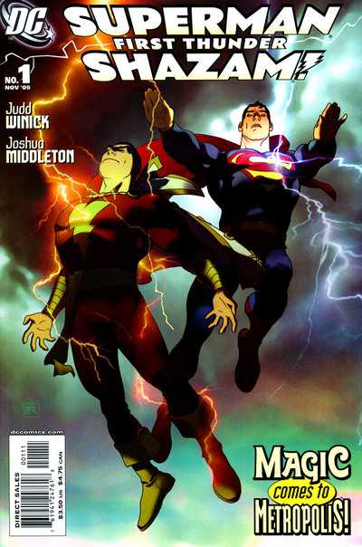 Superman / Shazam: First Thunder #1 cover