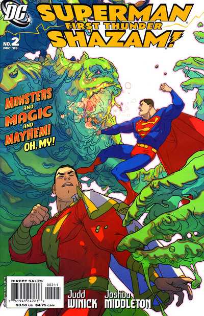 Superman / Shazam: First Thunder #2 cover