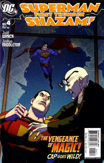 Superman / Shazam: First Thunder #4 cover