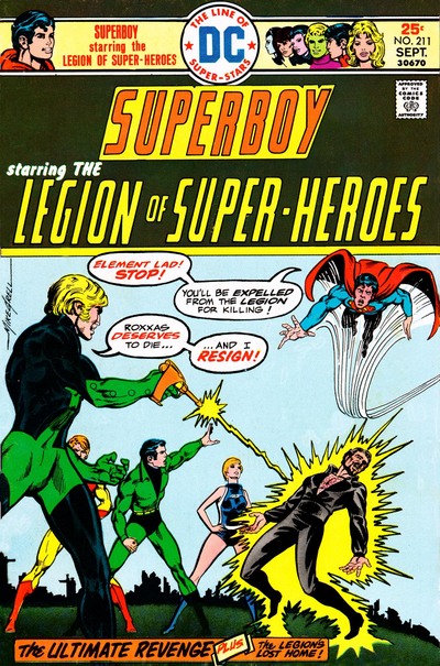 Superboy #211 cover