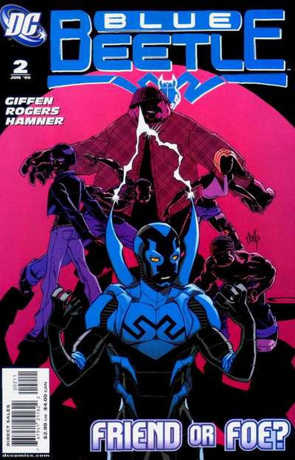 The Blue Beetle #2 cover
