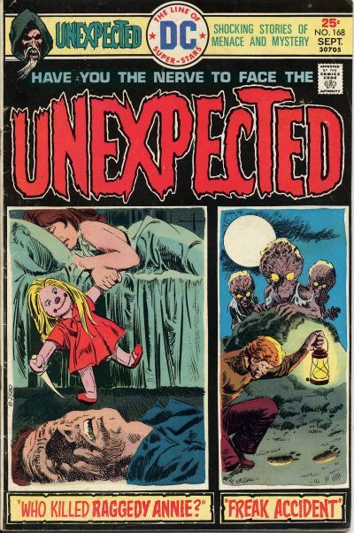 The Unexpected #168 cover