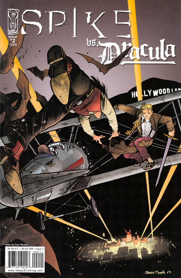 Spike vs. Dracula #2 cover