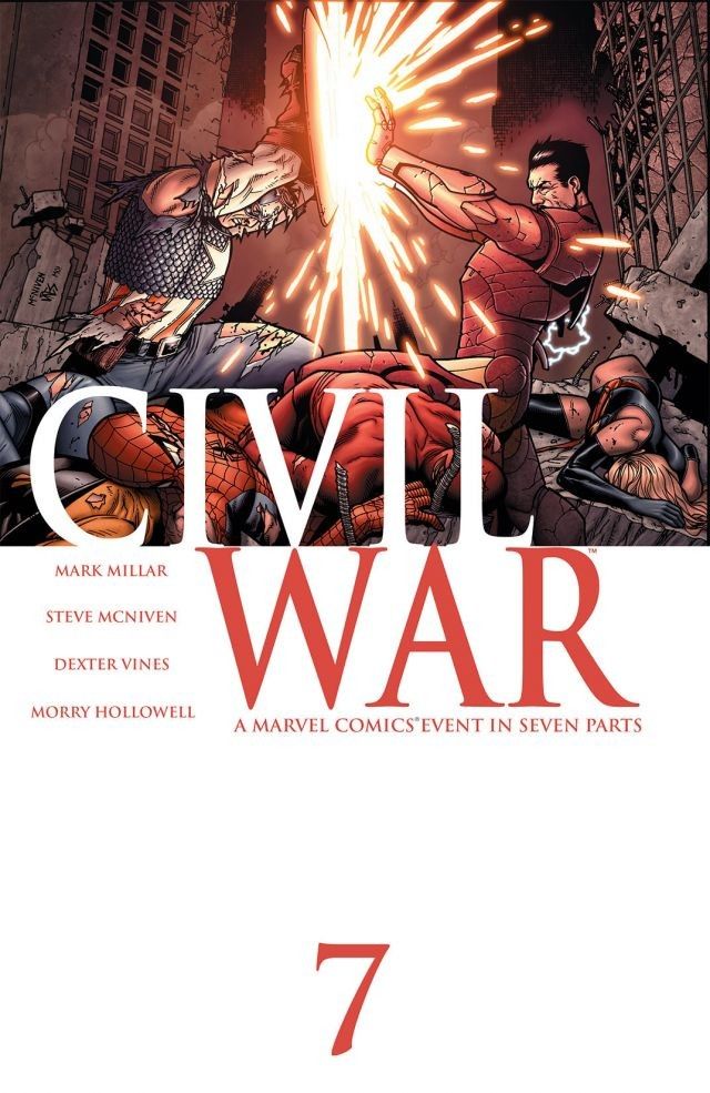 Civil War #7 cover