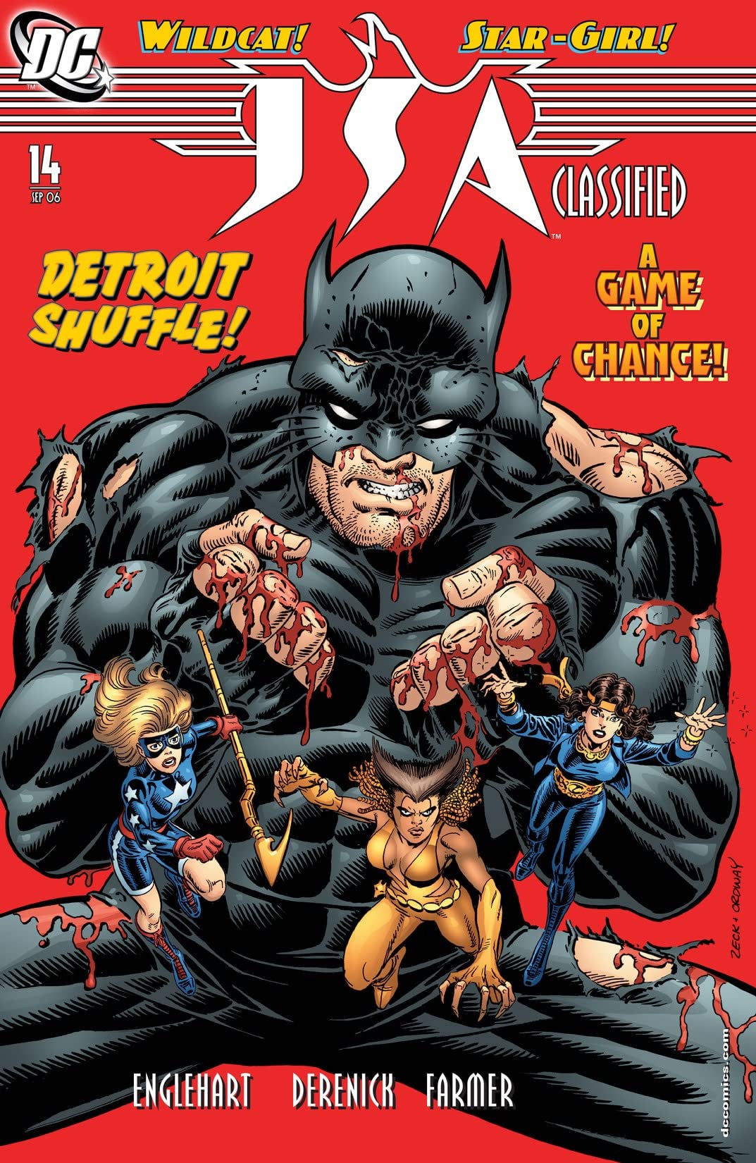 JSA: Classified #14 cover