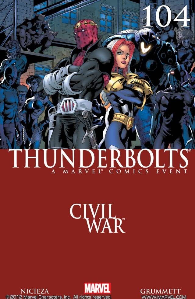 Thunderbolts #104 cover