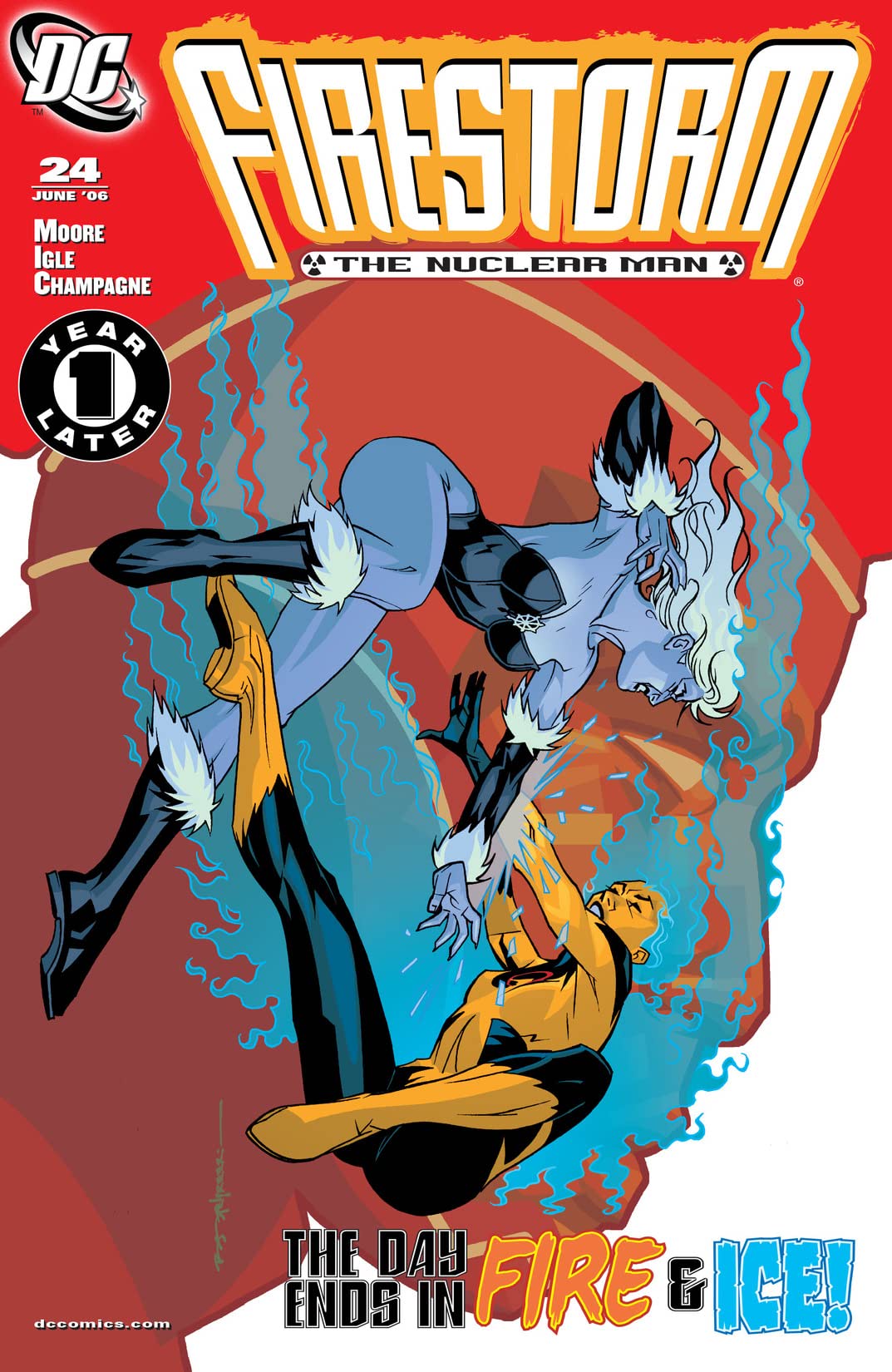 Firestorm: The Nuclear Man #24 cover