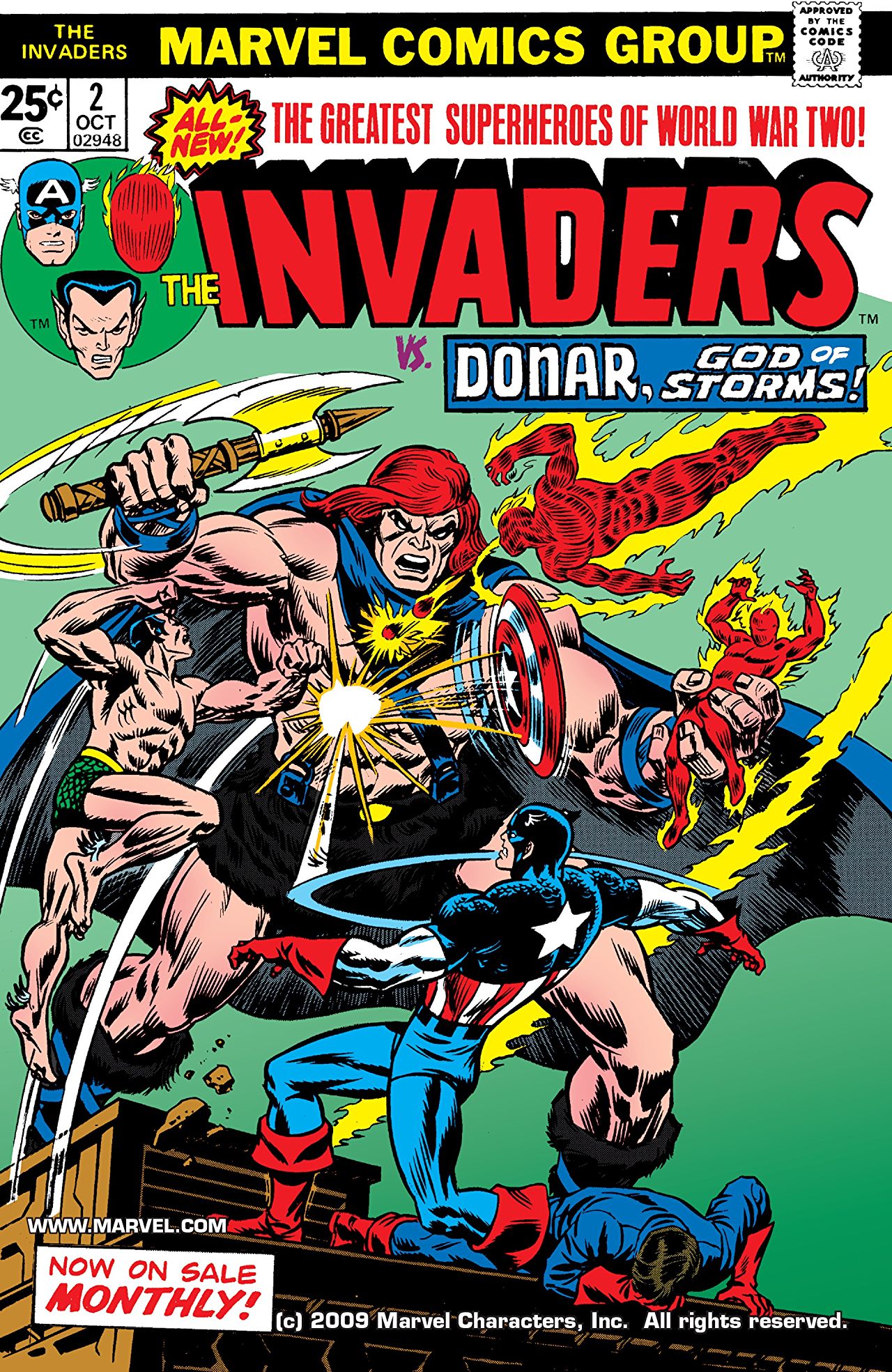 The Invaders #2 cover