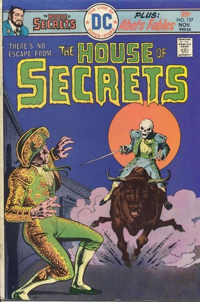 House of Secrets #137 cover