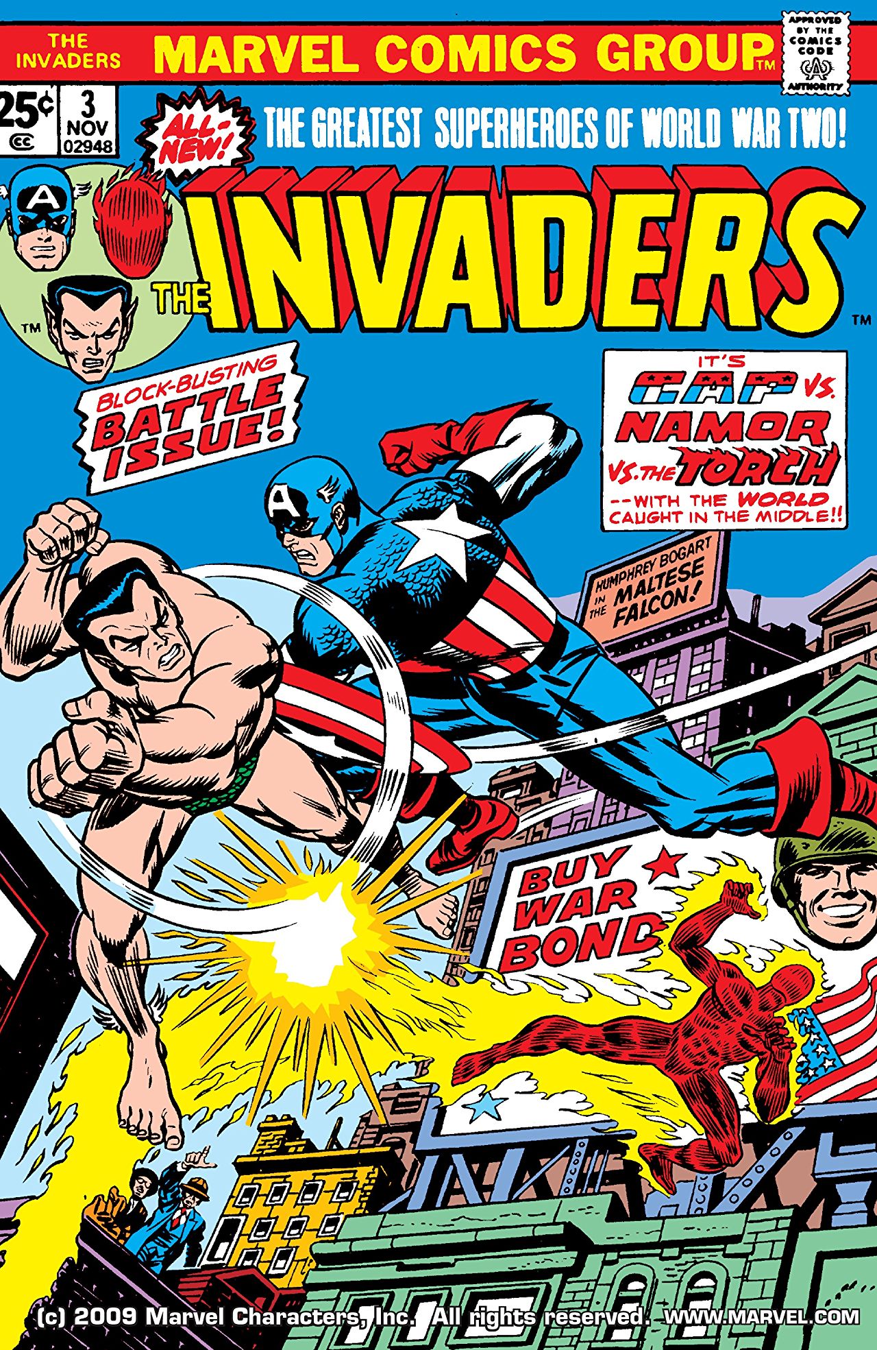 The Invaders #3 cover