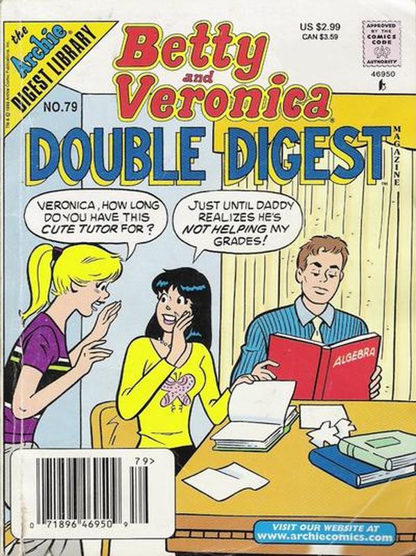 Betty & Veronica (Jumbo Comics) Double Digest #79 cover