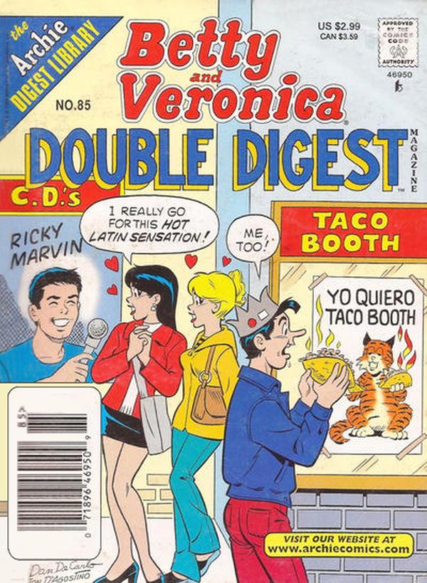 Betty & Veronica (Jumbo Comics) Double Digest #85 cover