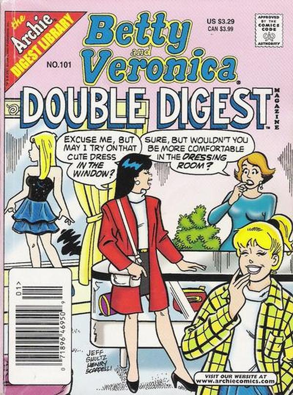 Betty & Veronica (Jumbo Comics) Double Digest #101 cover