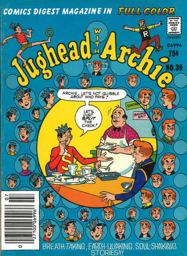 Jughead with Archie Digest #39 cover