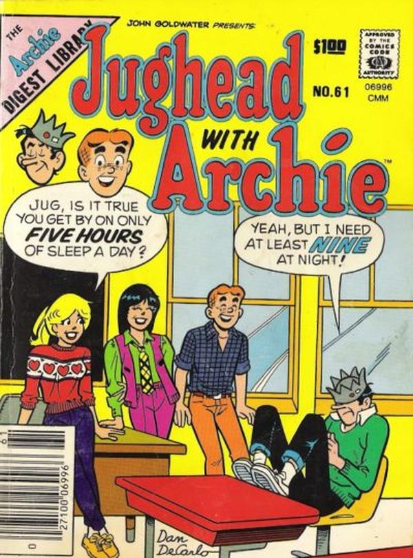 Jughead with Archie Digest #61 cover