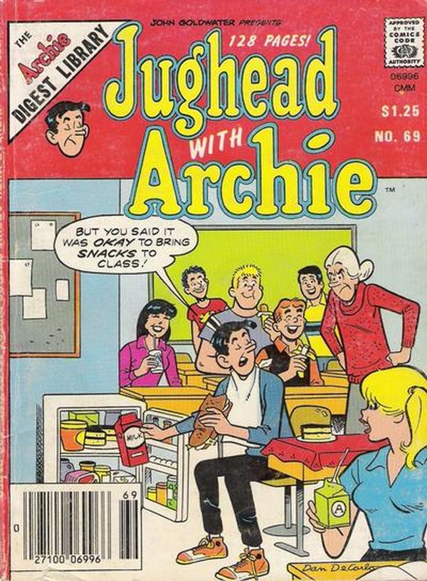 Jughead with Archie Digest #69 cover