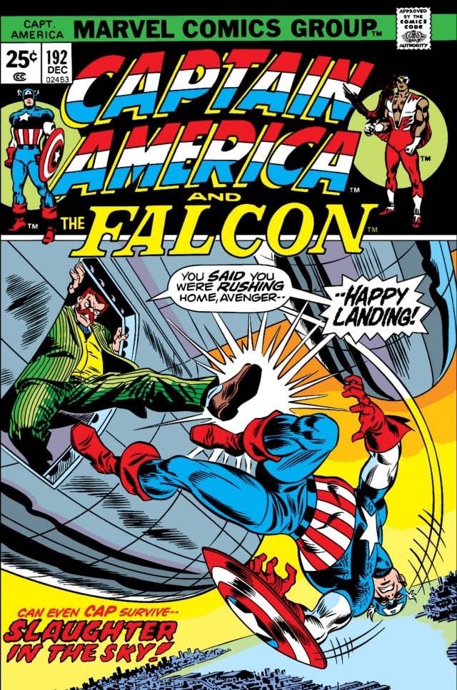 Captain America #192 cover