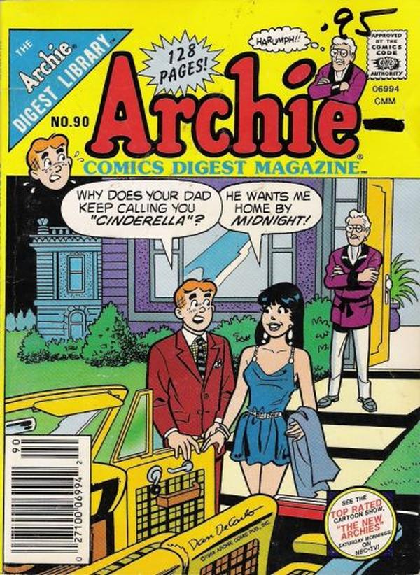 Archie Comics Digest #90 cover