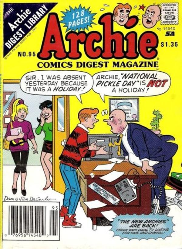 Archie Comics Digest #95 cover