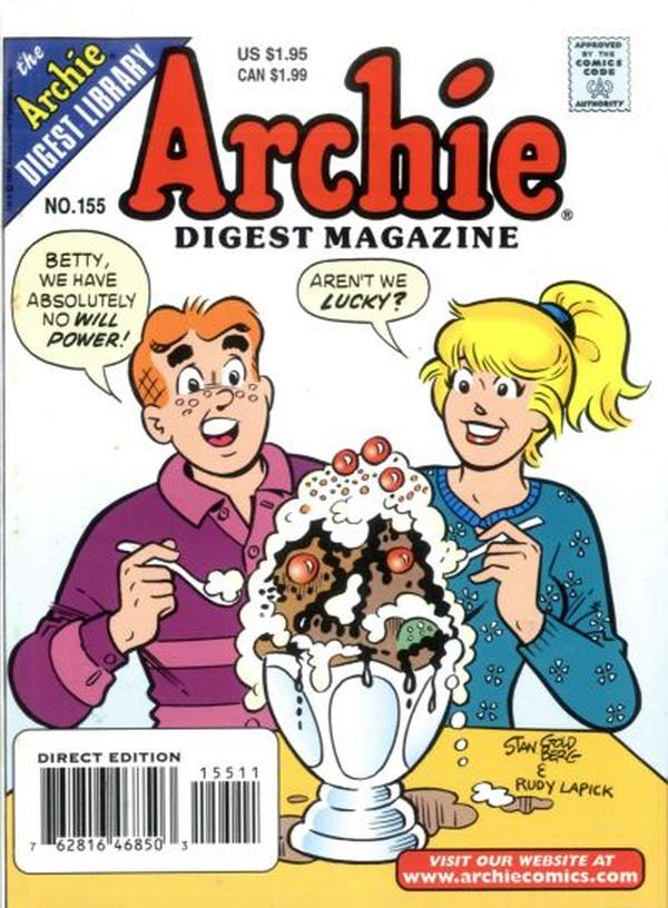 Archie Comics Digest #155 cover