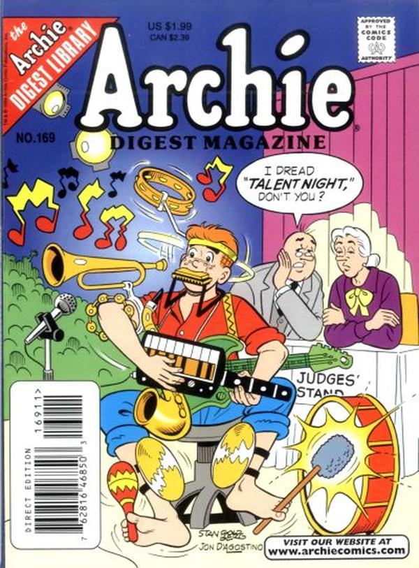 Archie Comics Digest #169 cover