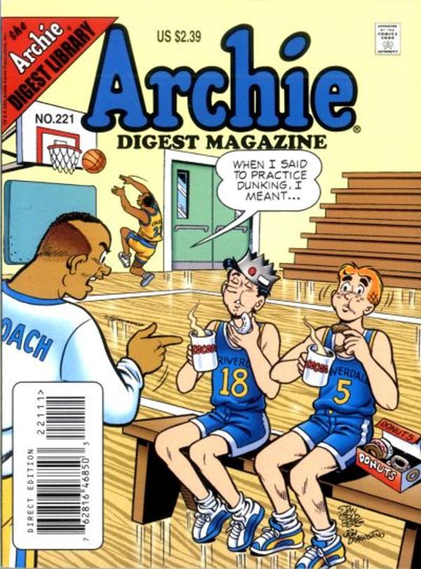 Archie Comics Digest #221 cover