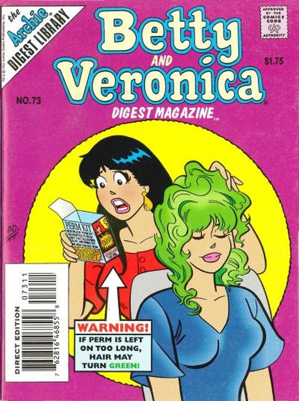 Betty and Veronica Comics Digest Magazine #73