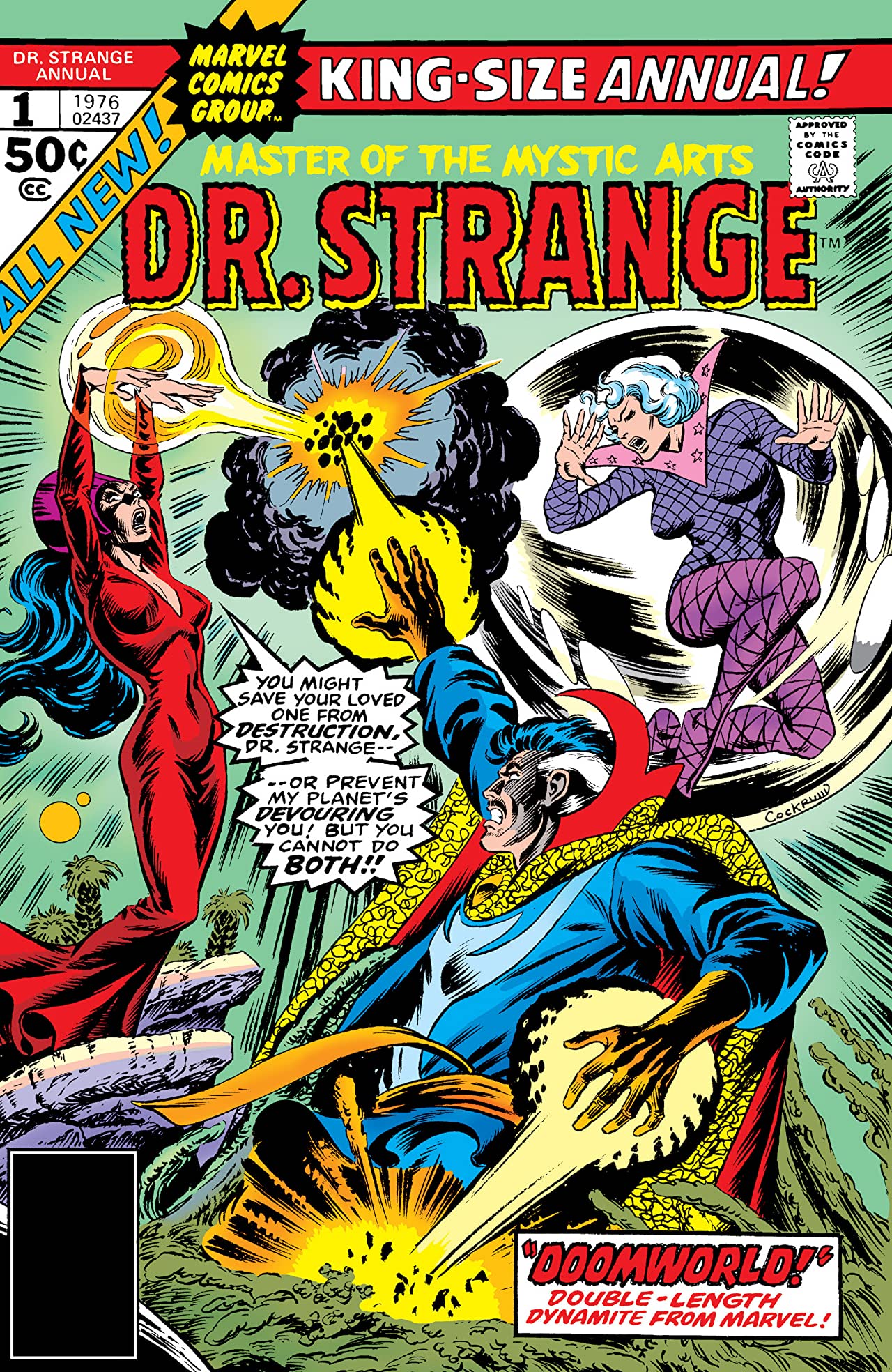 Dr. Strange Annual #1 cover