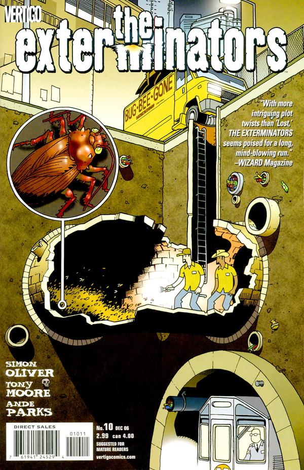 The Exterminators #10 cover