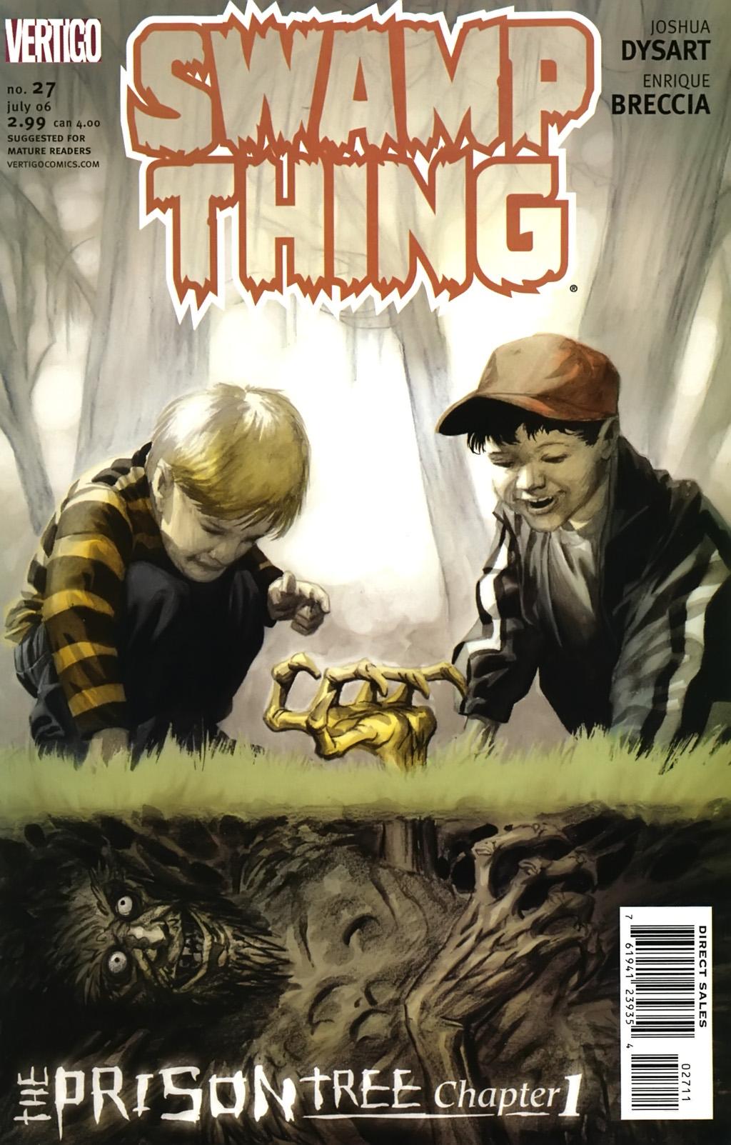 Swamp Thing #27 cover