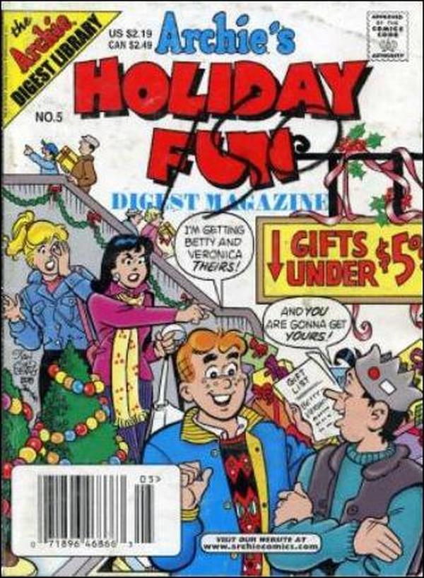 Archie's Holiday Fun Digest #5 cover