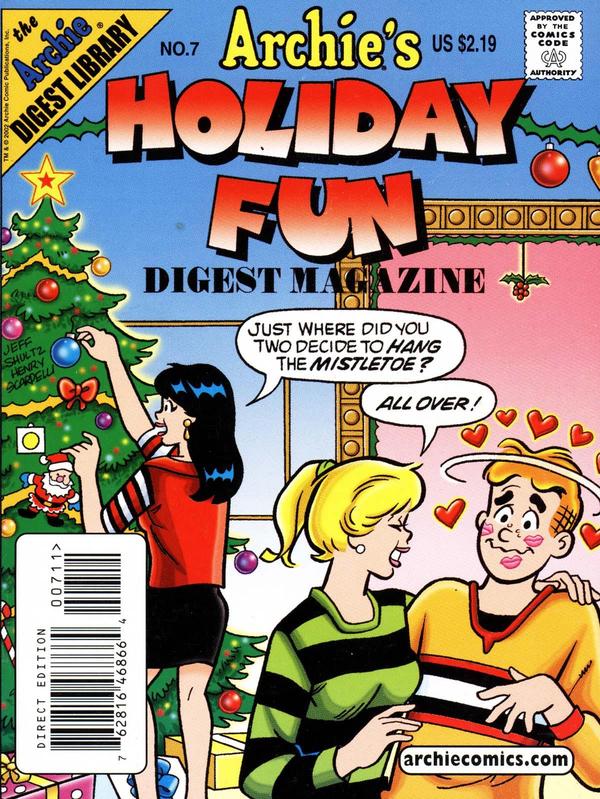 Archie's Holiday Fun Digest #7 cover